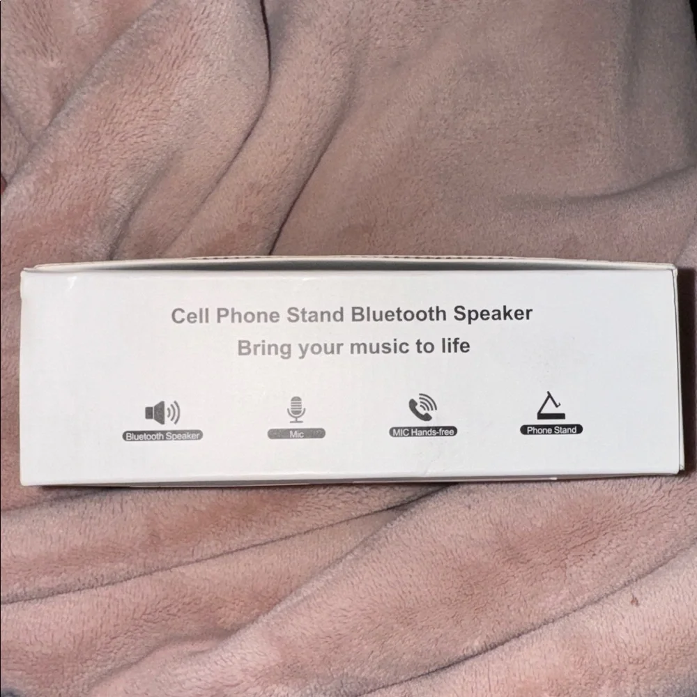 Jetman Phone Stand with Bluetooth Speaker
